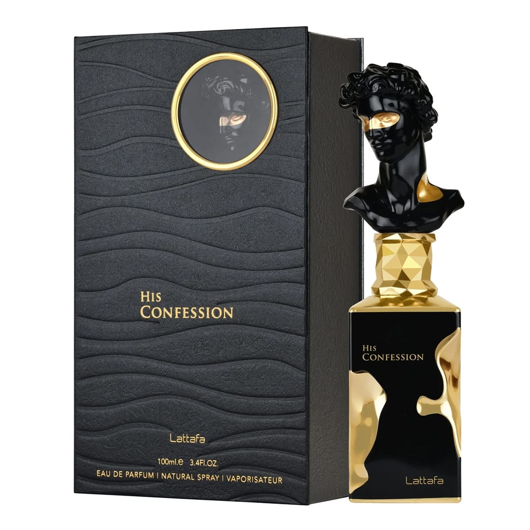 Apa de Parfum His Confession, Lattafa, Barbati – 100ml