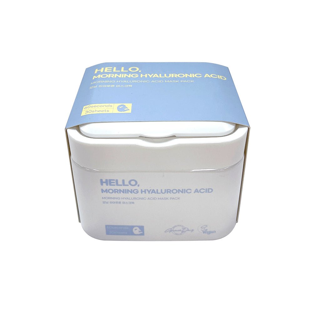MORNING HYALURONIC ACID MASK PACK - Set 30 Masti Cu Acid Hialuronic Pentru Hidratare