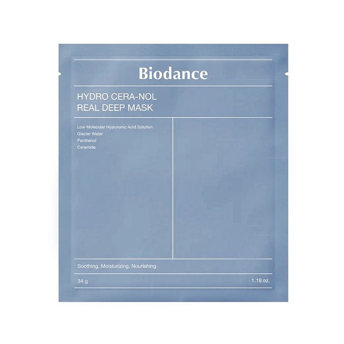 HYDRO CERA-NOL REAL DEEP MASK - Masca Servetel Cu Acid Hialuronic Pentru Hidratare Ridicata