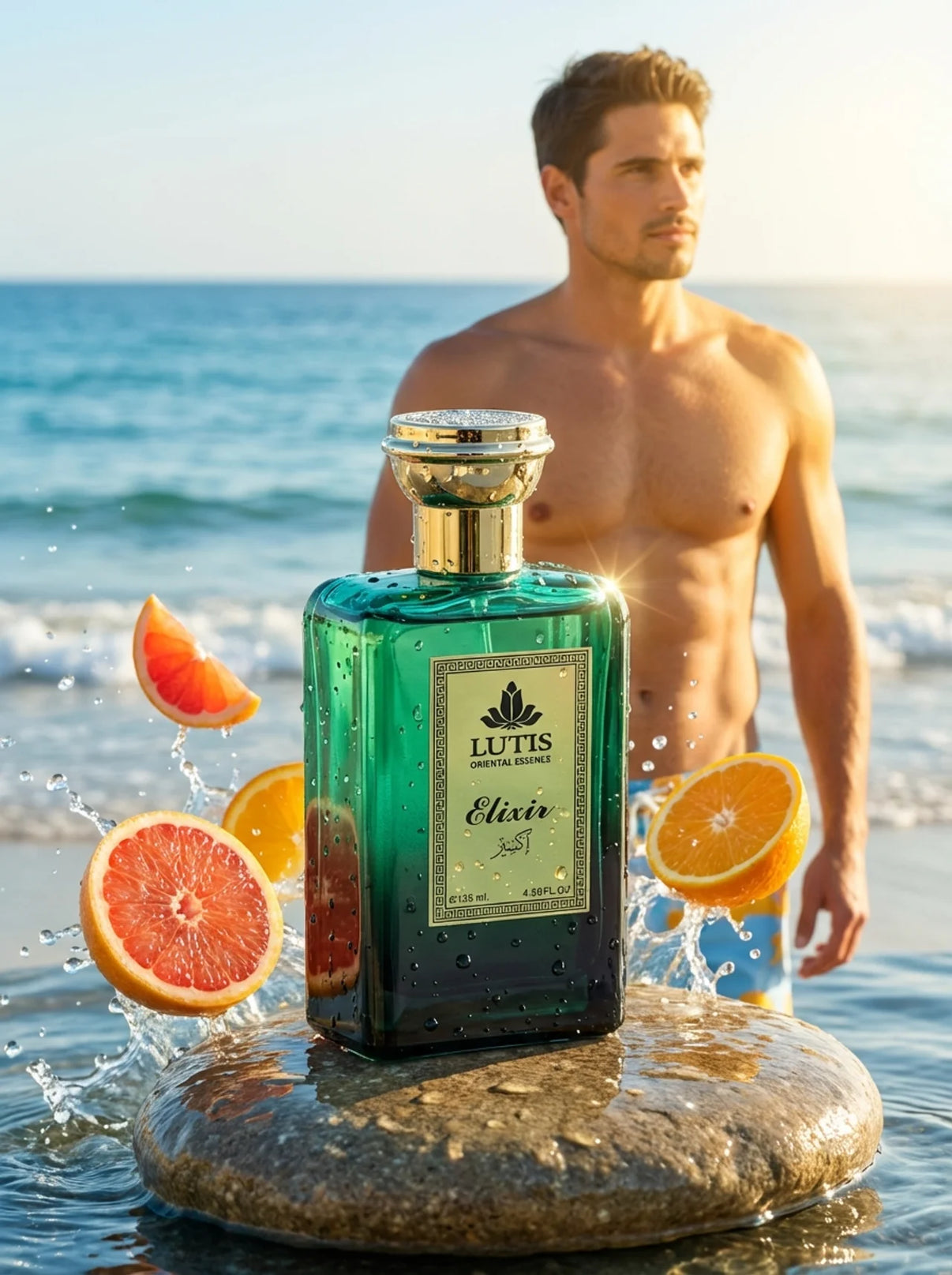 Elixir by Lutis Parfum Arabesc Barbatesc + CADOU Parfum Travel Size 35 ml