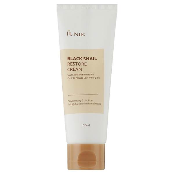Iunik Black Snail Restore Cream, 60ml