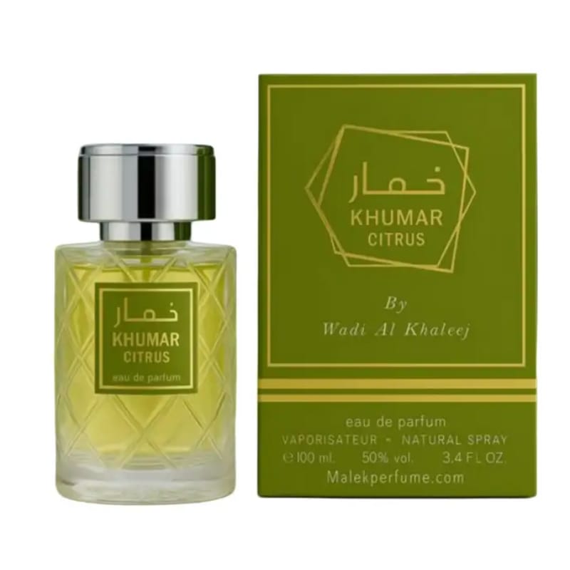 Apa de Parfum Khumar Citrus, Wadi Al Khaleej, Unisex – 100ml