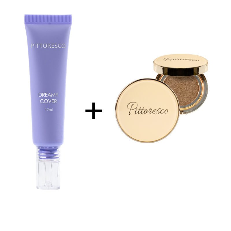 MIX AND MATCH BB CUSHION SPF 50 No 21 - Set BB Cream Si Anticearcan