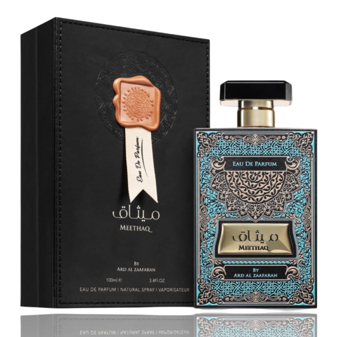 Apa de Parfum Meethaq, Ard Al Zaafaran, Barbati – 100ml