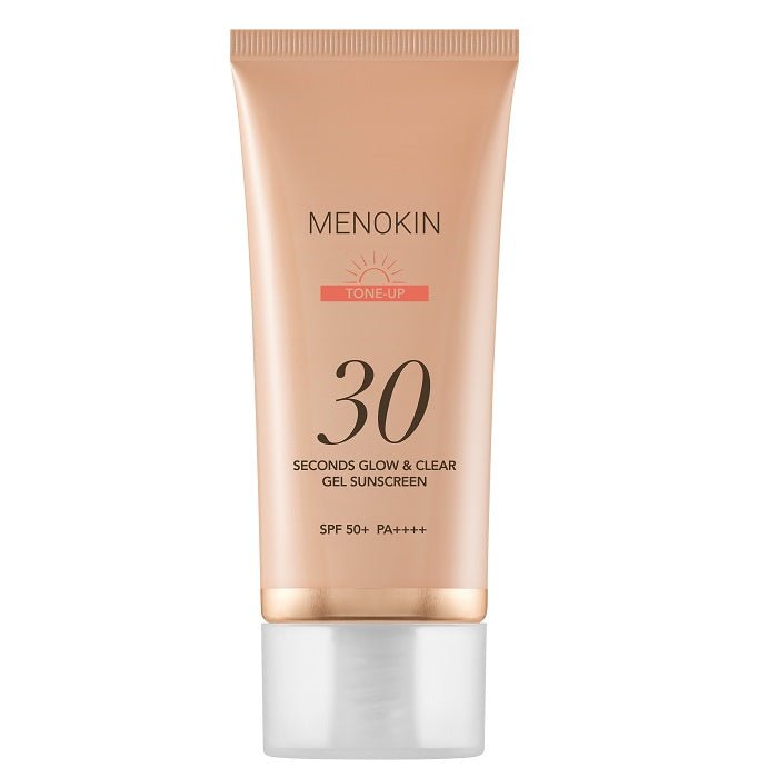 30 SECONDS GLOW & CLEAR GEL SUNSCREEN – TONE-UP- Protectie Solara Gel-Crema Cu Textura Lejera Cu Efect De Uniformizare