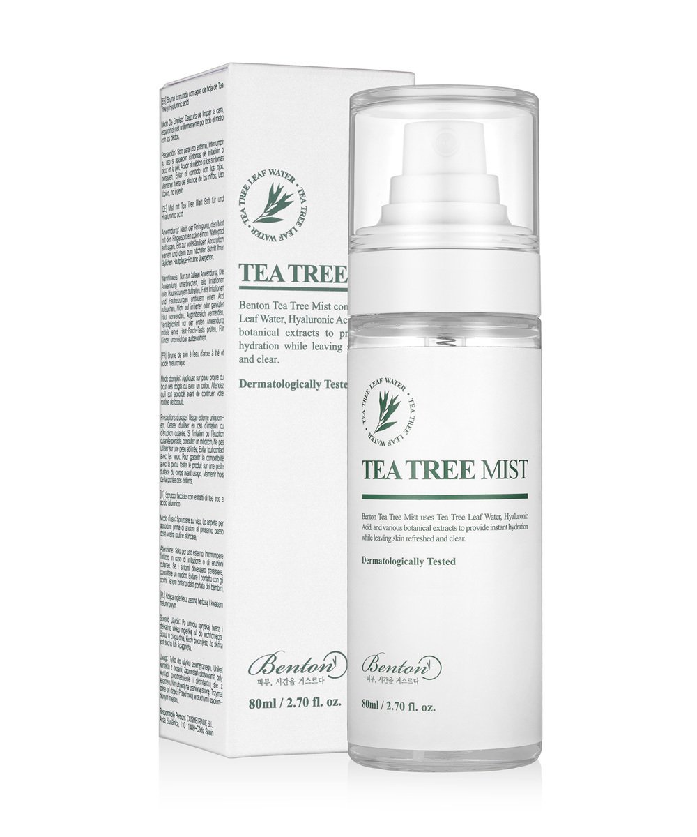 Benton Tea Tree Mist, 80ml, Toner cu Tea Tree