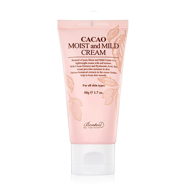 Benton Cacao Moist And Mild Cream/ Cremă hidratantă, 50g