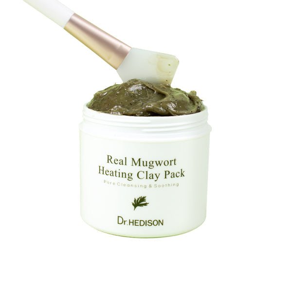 MUGWORT HEATING CLAY PACK - Masca De Fata Pentru Curatare Cu Spatula