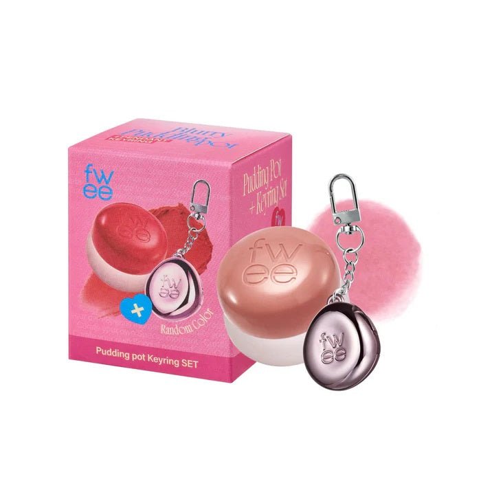 KEYRING LIP & CHEEK BLURRY PUDDING POT ND01 OH! - Blush 2 In 1 Cu Breloc Pentru Retusuri