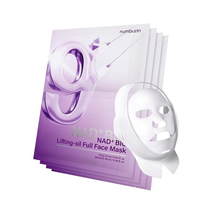 NO. 9 NAD BIO LIFTING FULL COVER FACIAL MASK - Masca De Fata Cu Efect De Lifting