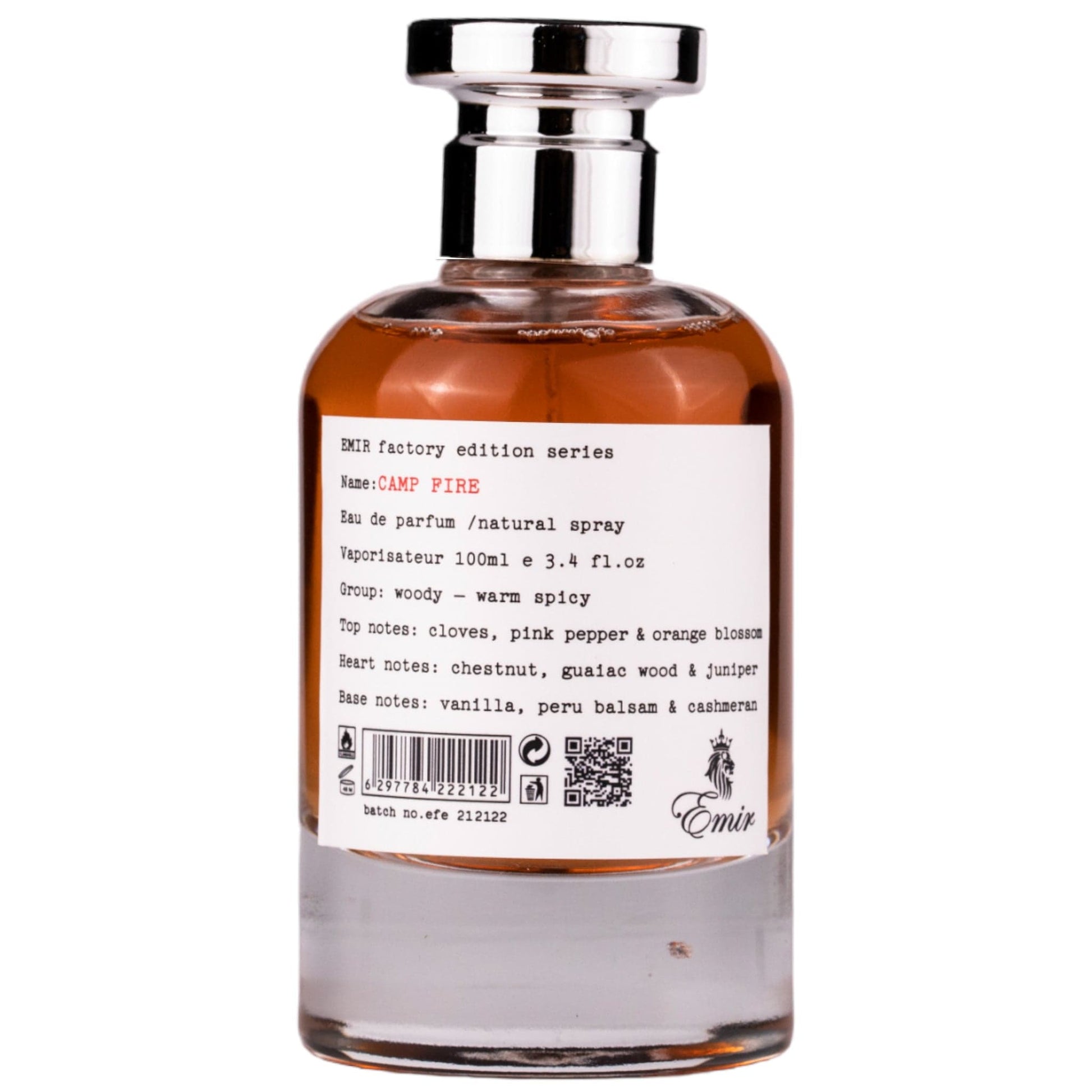 Camp Fire - Factory Edition by Emir - parfum arabesc unisex - EDP - 100 ml