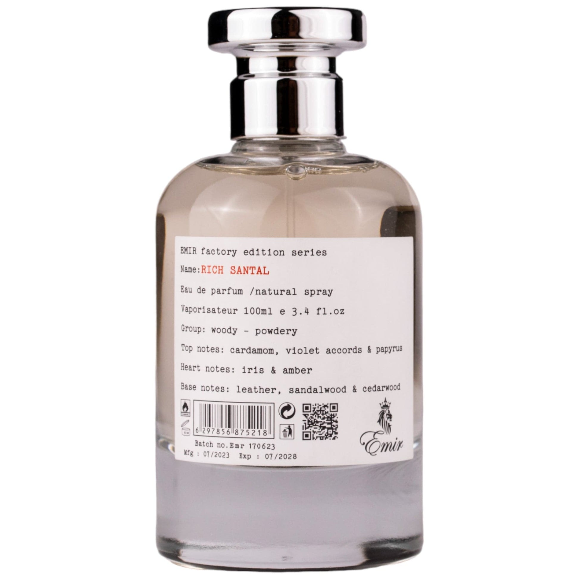 Rich Santal - Factory Edition by Emir - parfum arabesc unisex - EDP - 100 ml