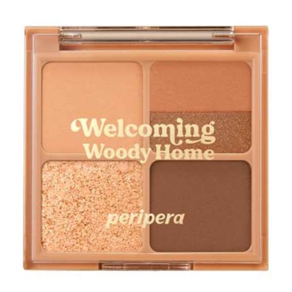 Peripera Ink Pocket Shadow Palette 06 Welcoming Woody Home