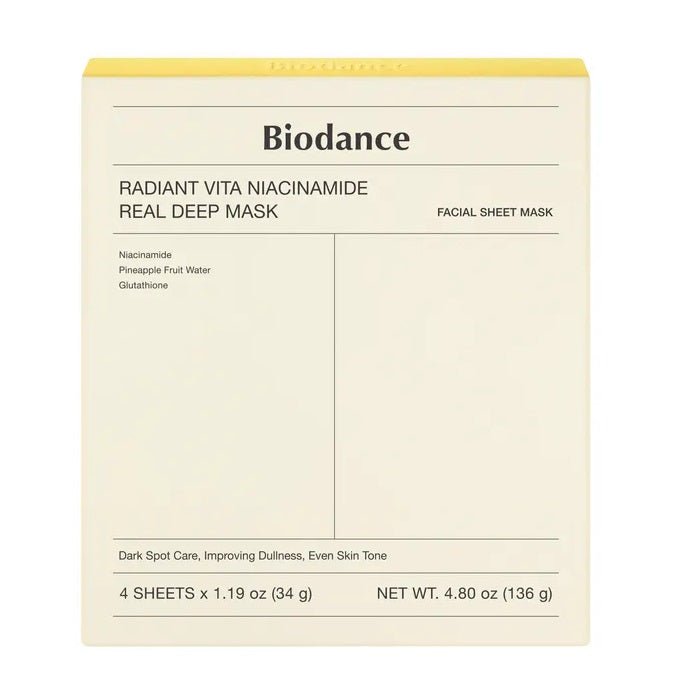 RADIANT VITA NIACINAMIDE REAL DEEP MASK - Masca Tip Gel Cu Niacinamida Si Glutation