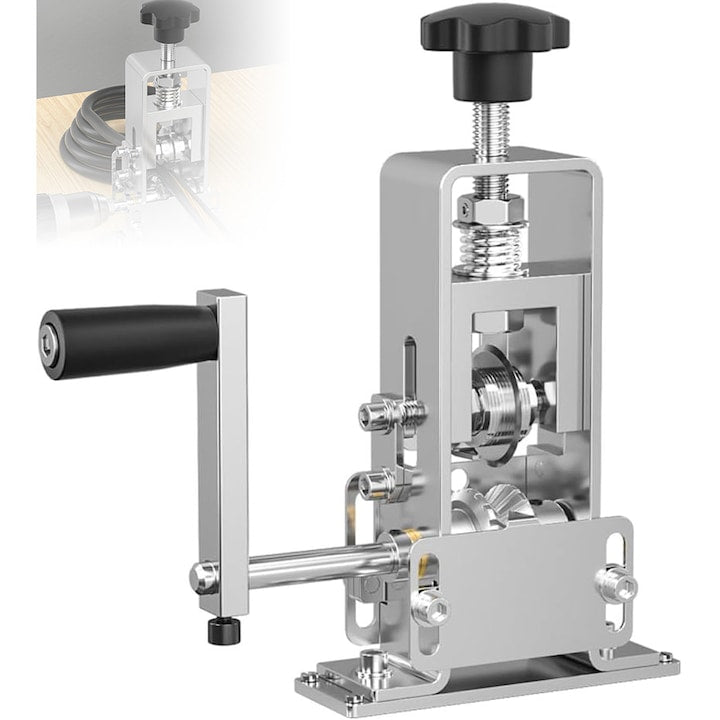 Masina Dezizolat Cabluri Decojit  Piduules  1-25mm Electrica Sau Manuala  220V  300W  Reglabil pe Inaltime  21*6*23cm