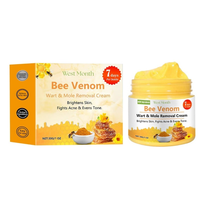 Crema pentru indepartarea verucilor  tratament pentru toate tipurile de piele  efect rapid  30ml