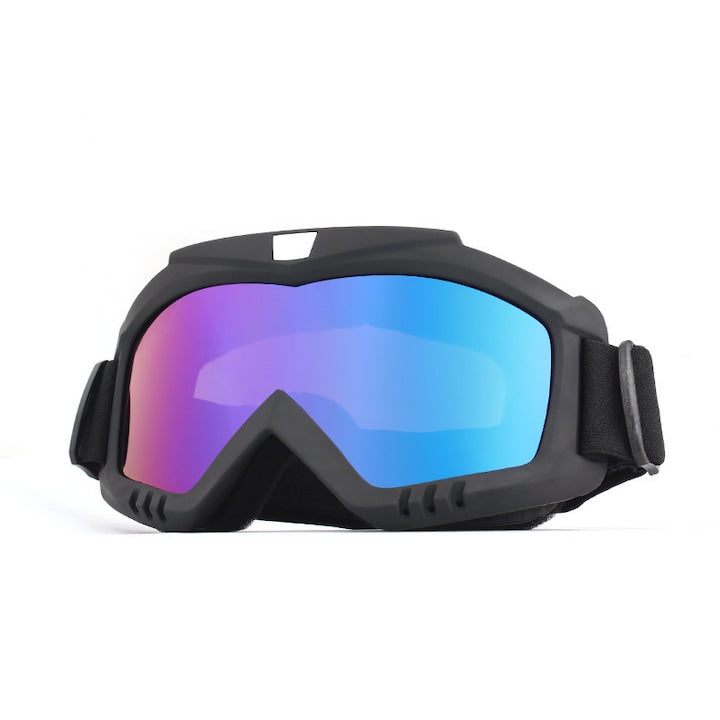 Harley Motocross Mask Goggles Outdoor Cycling Goggles Ski Goggles Tactical Masks Windproof Equipment Multi-color Purple