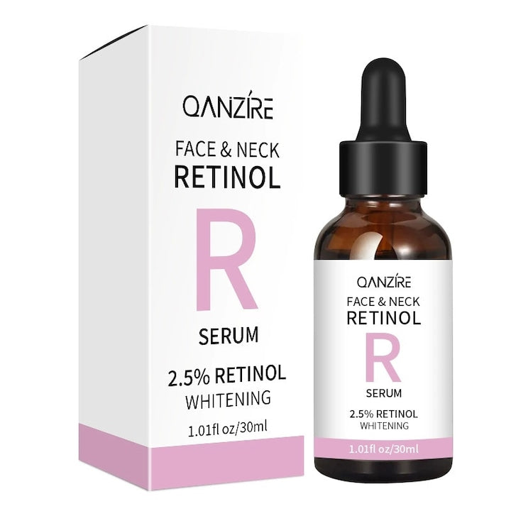 Ser antirid cu retinol  care contine acid hialuronic si 2  5% retinol  albeste si reduce liniile fine  repara in profunzime  imbunatateste fermitatea fetei  potrivit pentru toate tipurile de ten  30 ml