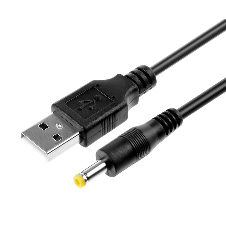 Replacement PSP Charger Power Cable compatible with Sony PlayStation Portable PSP 1000 2000 3000 Series 1 M Black