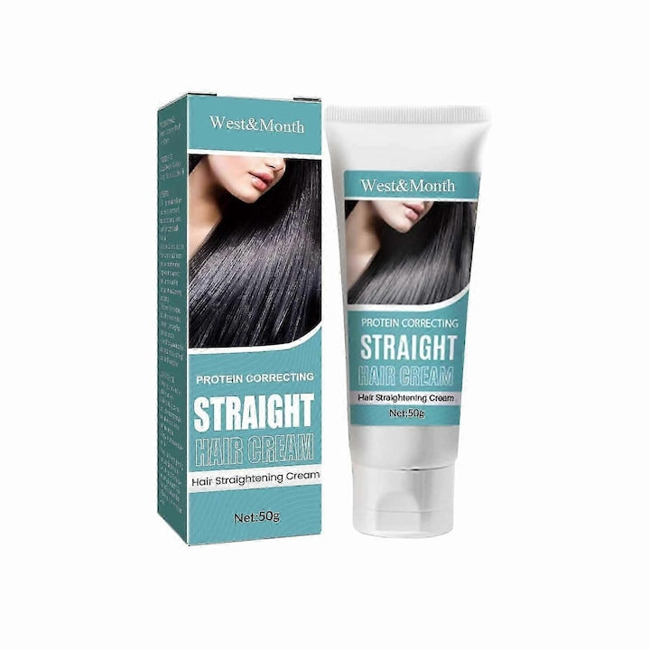 Crema de indreptat parul cu proteine  60ml  pentru toate tipurile de par  indreptare rapida  fara daune