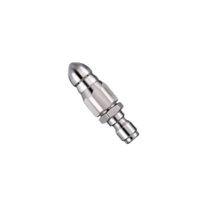Duza de curatare a tevilor cu presiune  inox  1/4 inch  pentru deblocarea canalizarilor