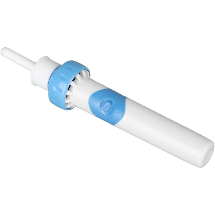 Aspirator ceara urechi  vibreaza usor si aspira particule de murdarie  usor  compact si usor de utilizat  ideal pentru calatorii sau pentru a fi utilizat acasa - EARSIO