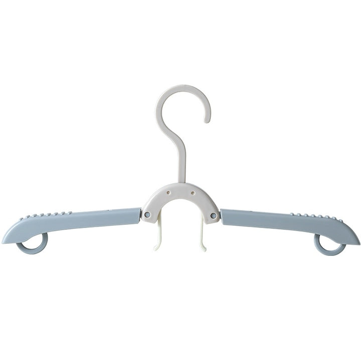 Cuier pliabil multifunctional  calatorie portabila  calatorie de afaceri  umerase de sprijin pentru haine acasa  un set de 5 buc