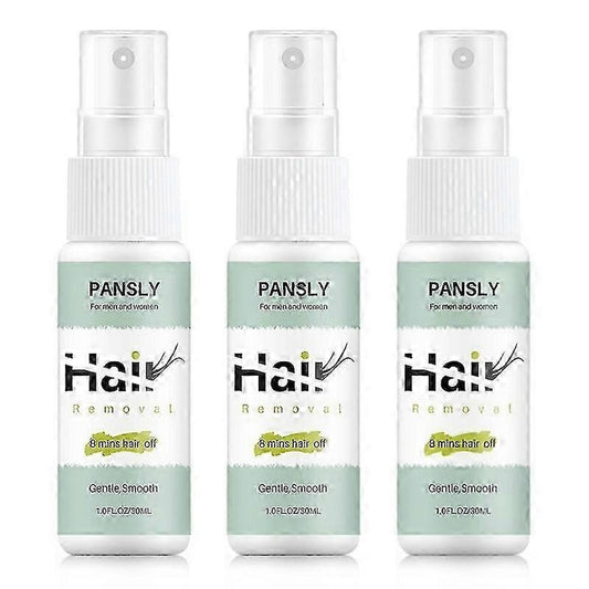 Spray depilare rapida  30ml  pentru subrat  brate  picioare  set de 3 bucati  Pansly
