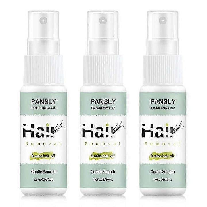 Spray depilare rapida  30ml  Pansly  8 minute  extracte naturale  10.6x2.7x2.7cm