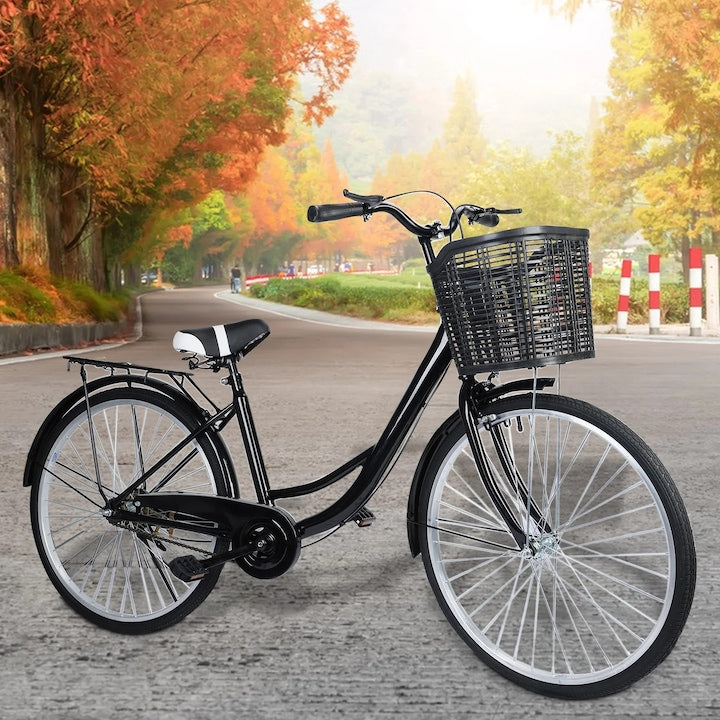 Bicicleta Urbana YANYXR 26x16 inch  cos  sa moale  otel carbon