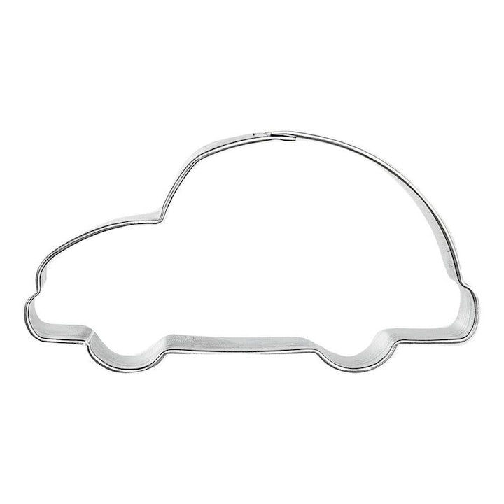 Decupator Pentru Prajituri  Orion  Auto  7.5x4x1.5 cm  Argintiu  Fabricat Din Otel Inoxidabil  Usor De Curatat  Potrivit Pentru Spalarea In Masina De Spalat Vase  Ideal Pentru Prepararea Biscuitilor Si A Turtei Dulci