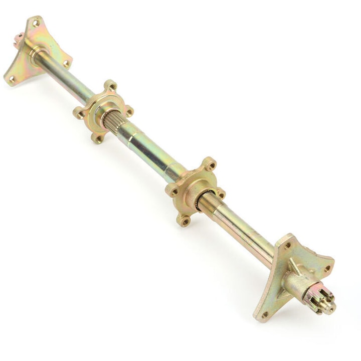 Kit asamblare ax spate cu inlocuire flansa pinion otel ATV 50cc-110cc