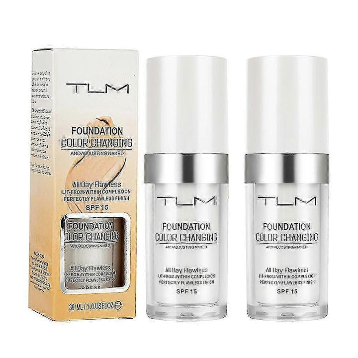 Fond de ten  2 bucati  culoare naturala  30ml  11.7x3.5cm  TLM