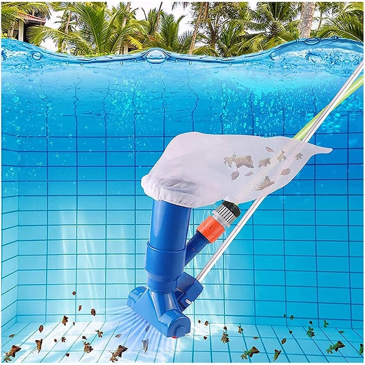 Aspirator manual cu aspiratie pentru piscina  aspirator pentru piscina  aspirator pentru spa  aspirator precis pentru piscina  pentru curatarea piscinei - poate fi atasat la furtunul de gradina