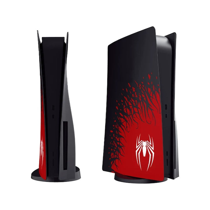 Carcasa protectie console PS5  panou inlocuire  negru translucid  43x28x5.5cm