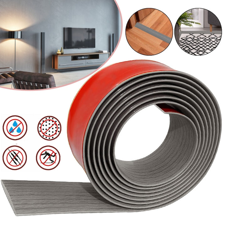 CHOOLY Self-adhesive tape 4m x 5cm grey for floor transition