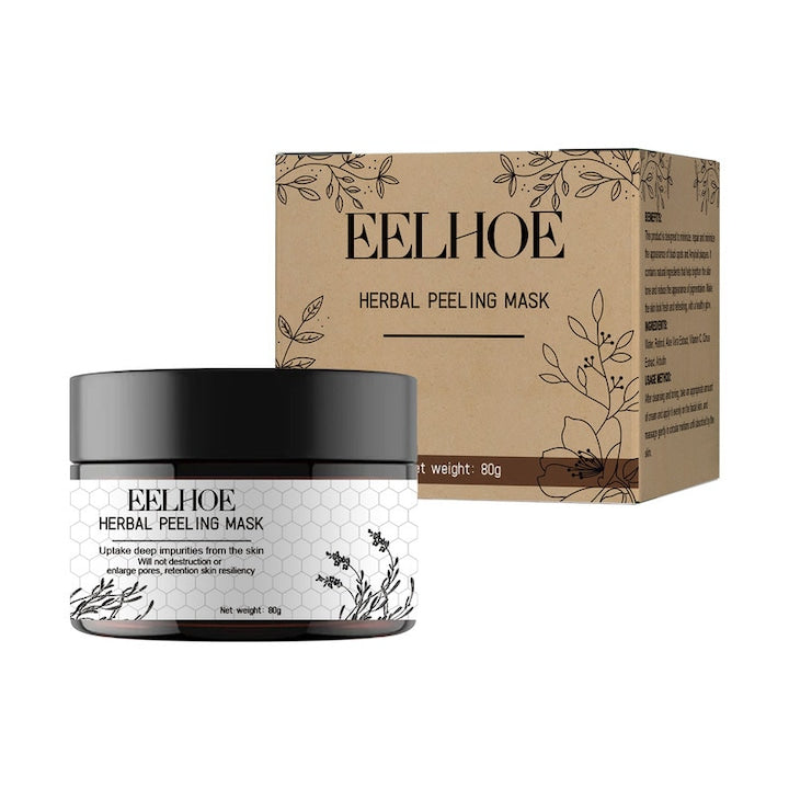 Masca faciala din plante Eelhoe 80g  curatare profunda  hidratare  indepartare puncte negre  80g