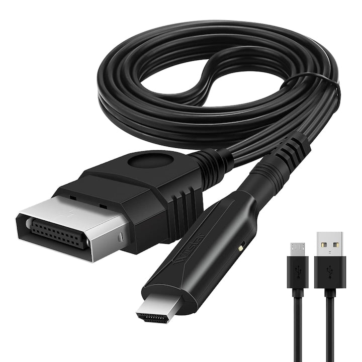 xBox to HDMI Compatible Cable 1M Male Converter Video and Audio Sound Jack Adapter Compatible with TVs and Monitors