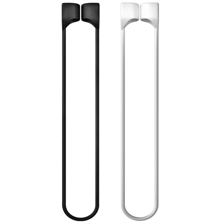 Anti-loss silicone strap for earphones, compatible with Airpods, ear buds, wireless Bluetooth headphones, unisex, universal size