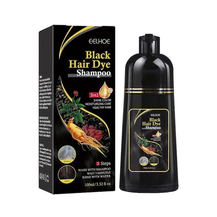 Sampon de par 3 in 1 pentru acoperirea firelor albe  EELHOE  100ml