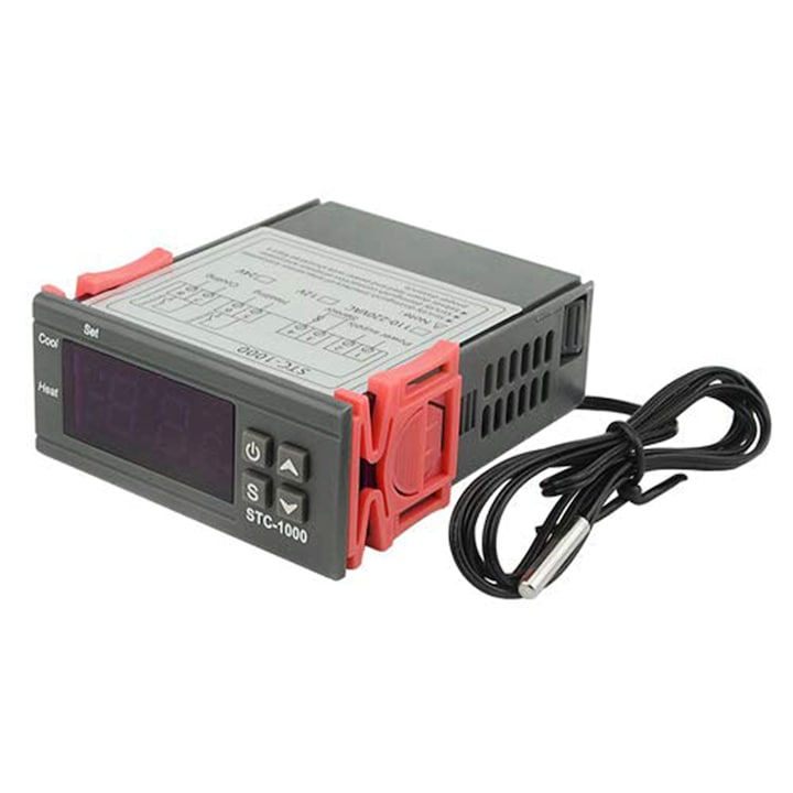 Regulator de temperatura  cu senzor  -50 pana la 99°C  110-220V  OUYLAF  Multicolor