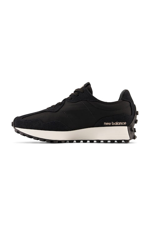 New Balance - Tenisi din piele intoarsa 327 cu insertii din material textil  Negru  7.5 12 rate cu 0% dobândă