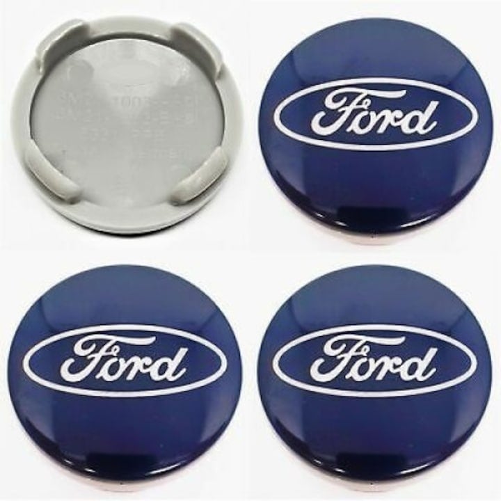 Set 4 capace roti  54mm  compatibile with Ford cu jantele din aliaj
