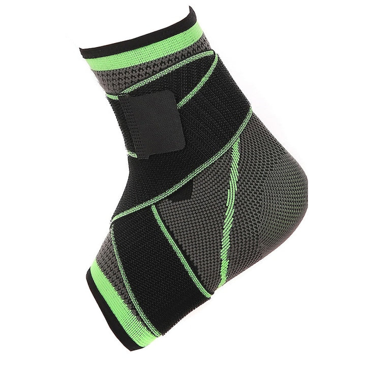 Orteza Glezna  Glezniera  Zamo®  pentru Activitati Sportive  din Material Respirabil  cu Banda Reglabila  Culoare Gri  marimea XL