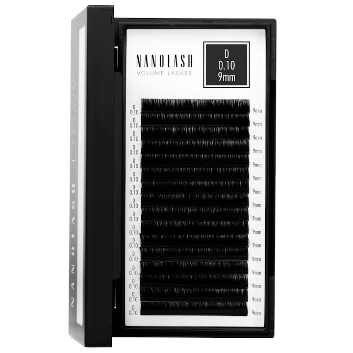 Nanolash Volume Lashes 0.10 D gene false 9 mm