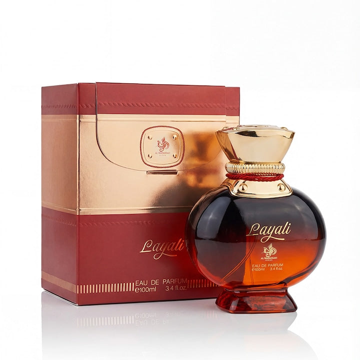 Al Wataniah Layali unisex eau de parfum 100 ml vanilla-amber warm fragrance