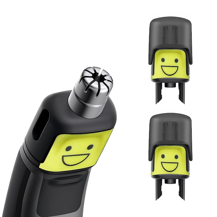 Set de 2 lame de schimb pentru aparate de tuns – potrivite pentru parul din nas  urechi si sprancene  compatibile cu Philips Norelco OneBlade si OneBlade Pro  verde