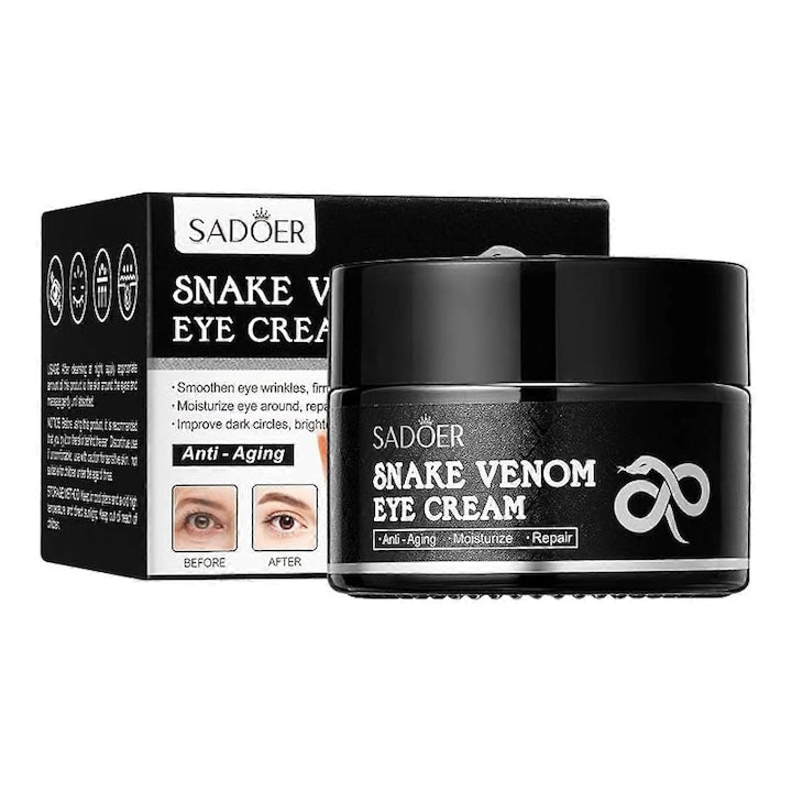 Set 2 creme de ochi cu venin de sarpe  tratament hidratant  reduce liniile fine