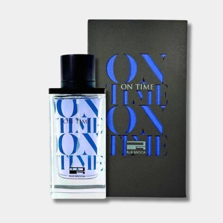 Rue Broca On Time Blue Eau de Parfum barbati 100 ml