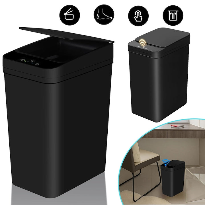 Sensor Bin CHOOLY black 12L 23.5x15.5x31.7cm